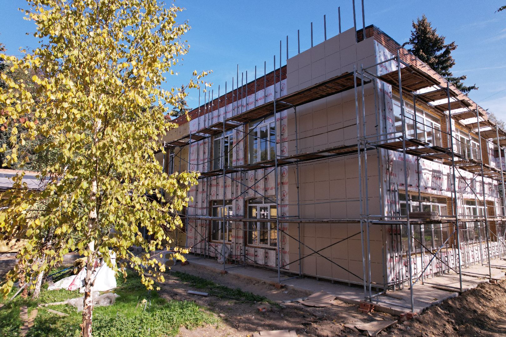 одинцово, сад, дети,видео с коптера,