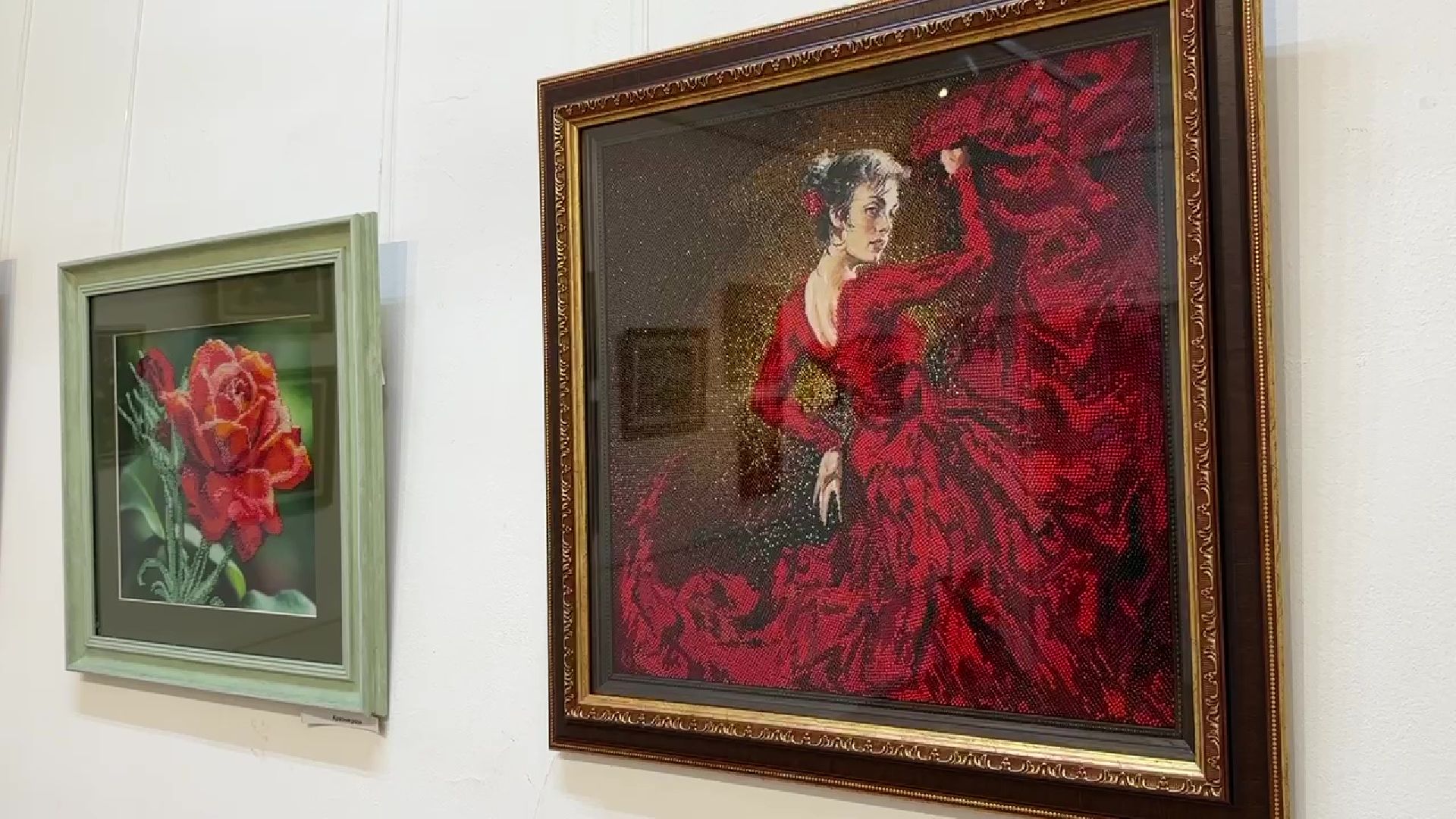 Реутов, культура, музей, выставка, картины из бисера, Инна Ананьева,