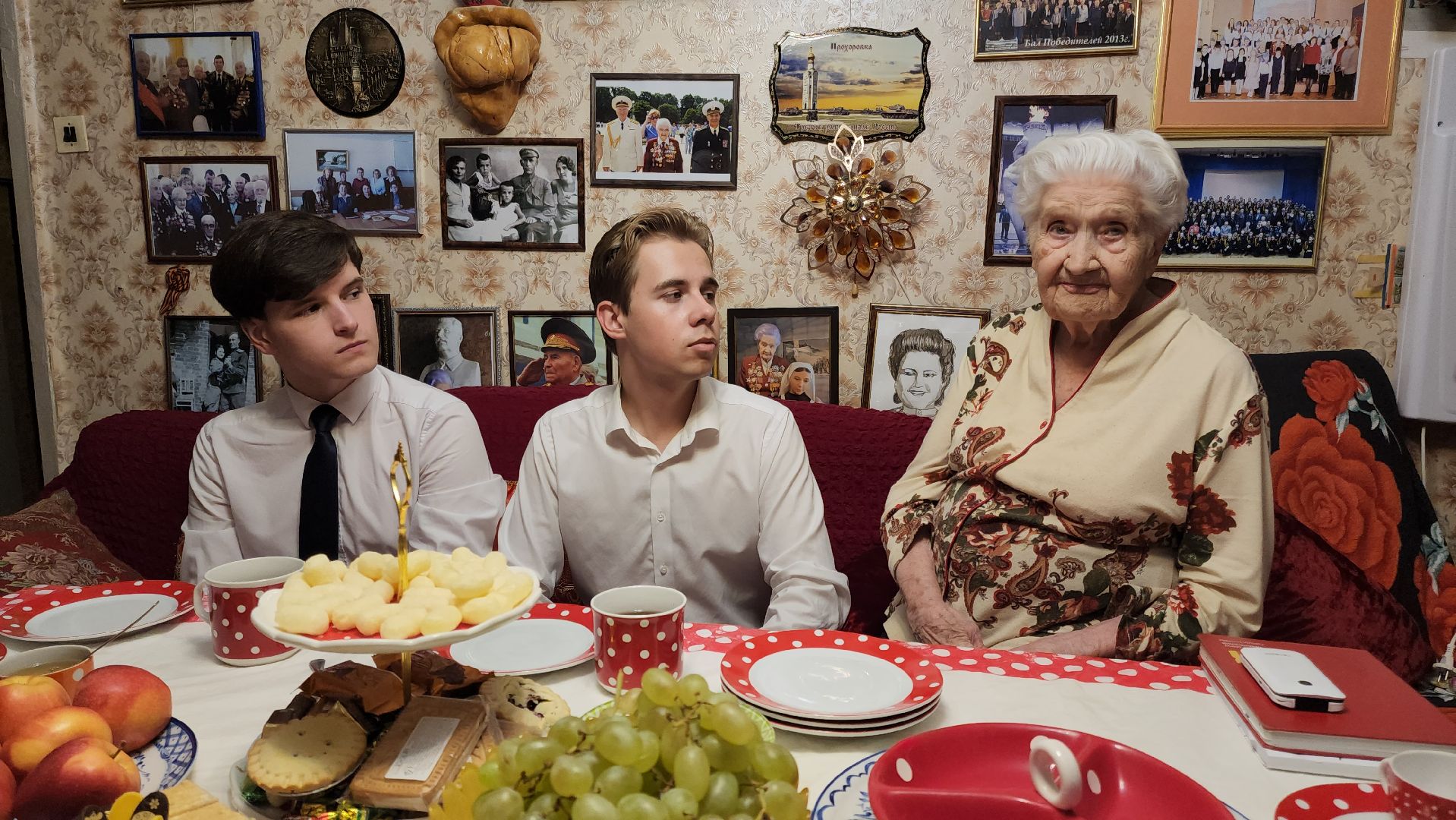 подольск, ветеран вов, поздравление, 99 лет, Рохлина,