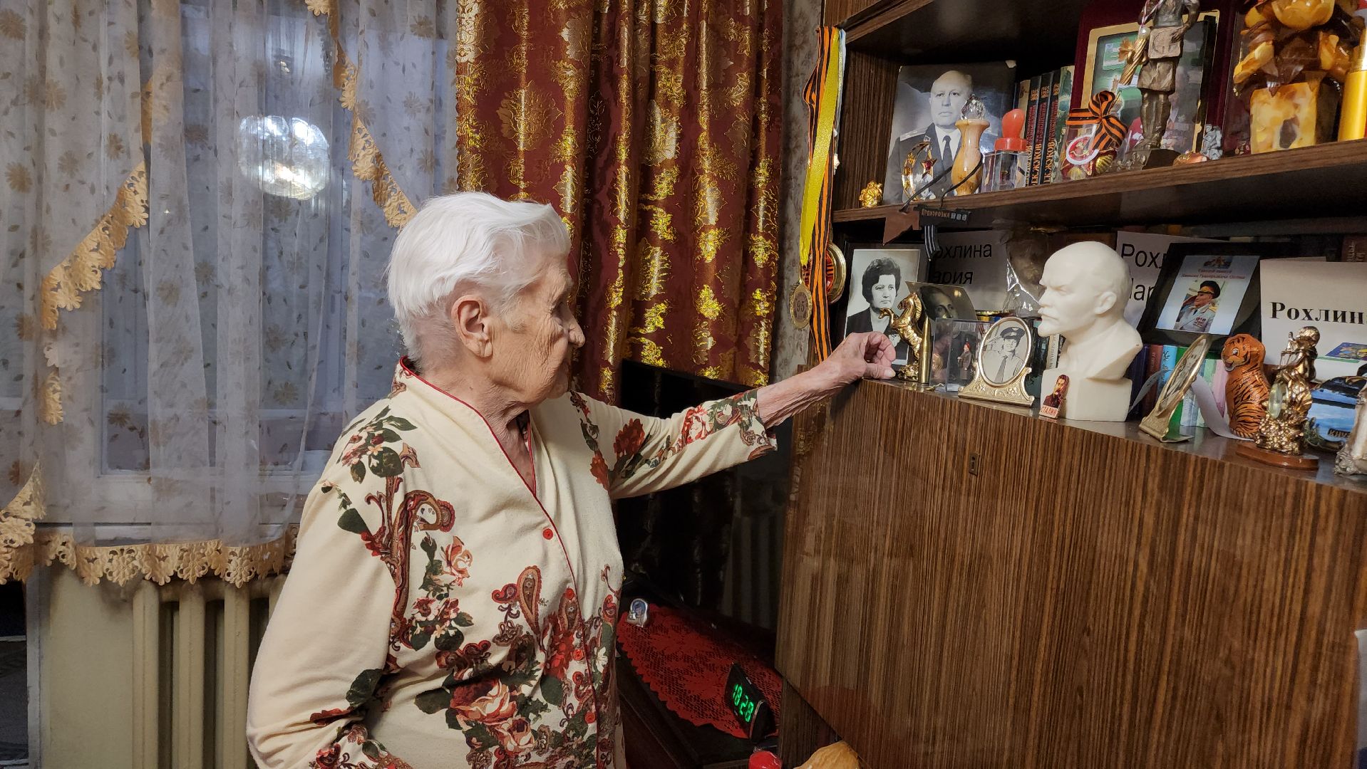 подольск, ветеран вов, поздравление, 99 лет, Рохлина,