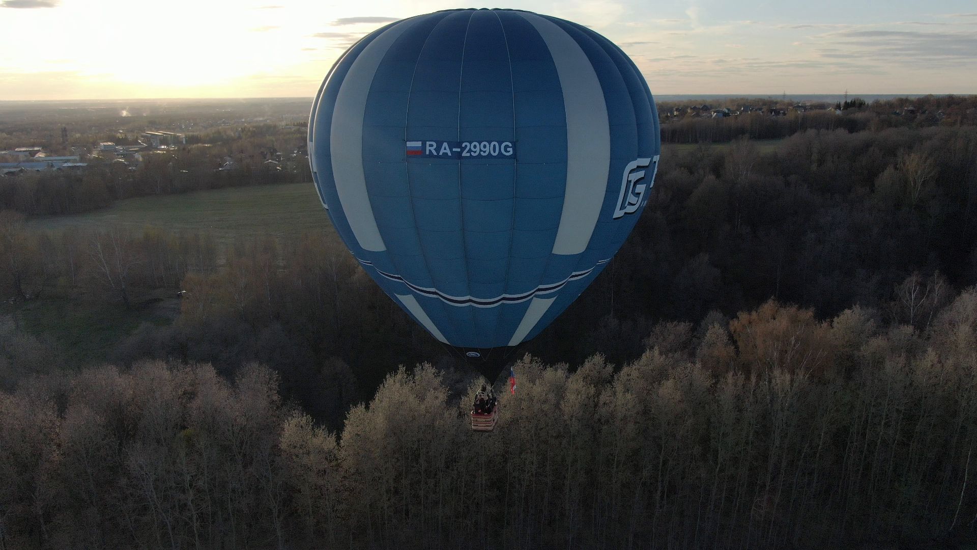 воздушный шар, дмитров, аэроклуб,видео с коптера,