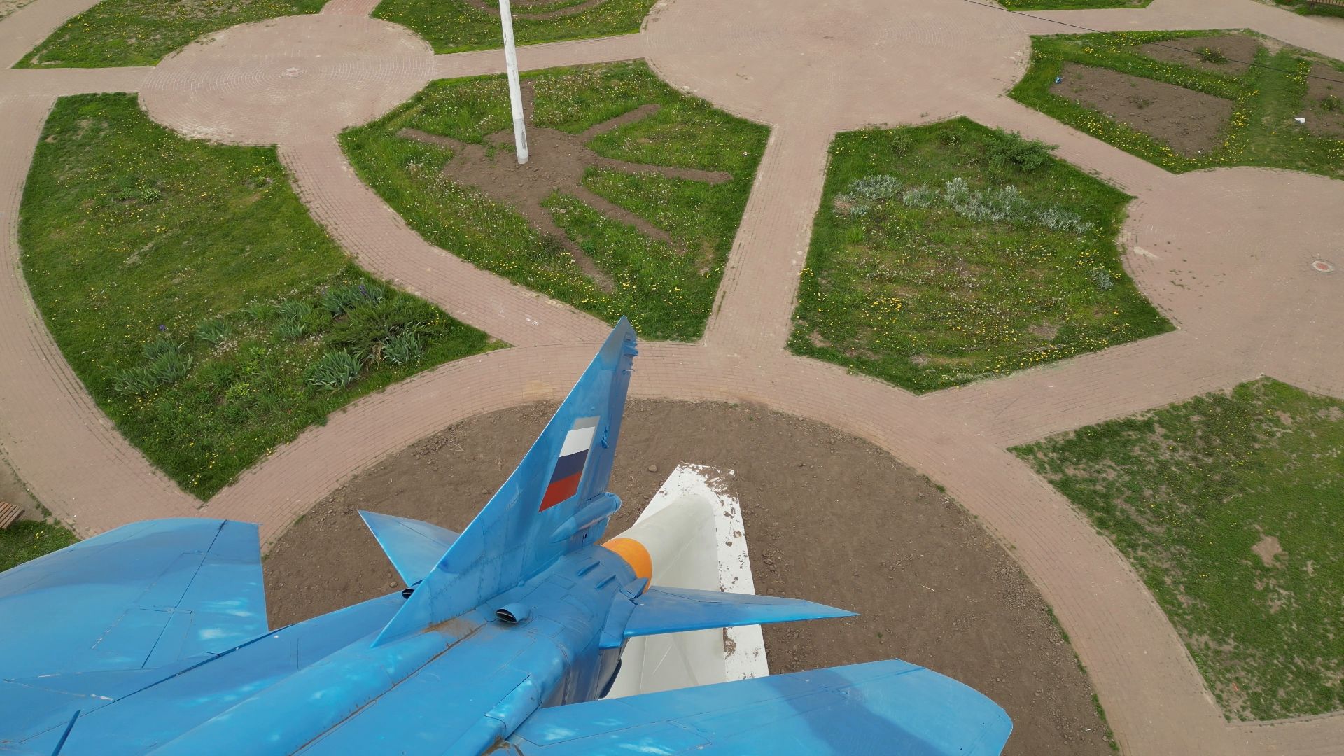 памятник, огурец, луховицы,видео с коптера,