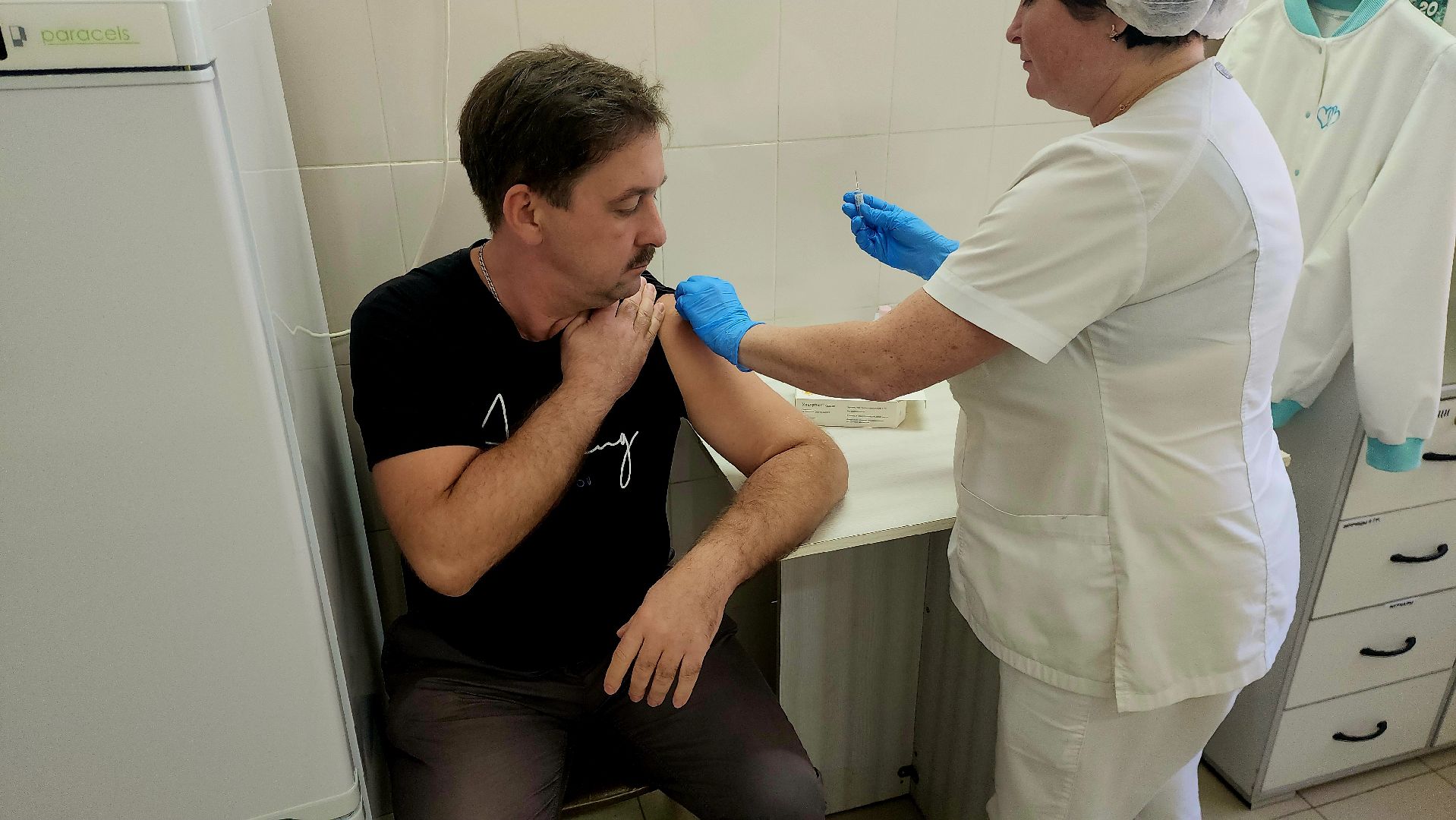 вакцинация, вакцинация от гриппа, шатура, медицина,