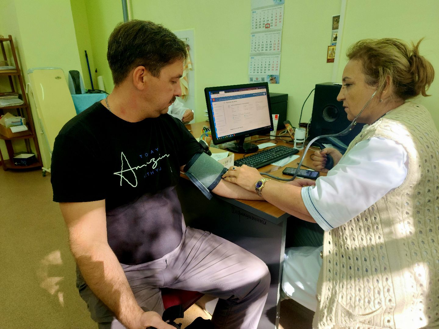 вакцинация, вакцинация от гриппа, шатура, медицина,