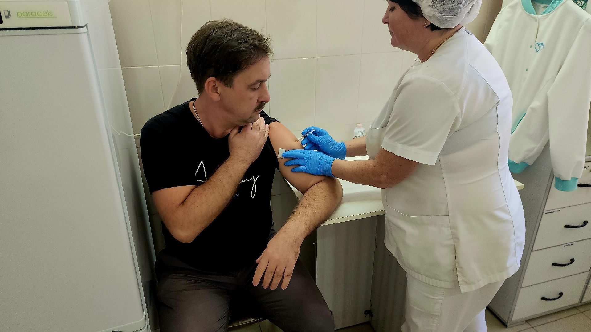 вакцинация, вакцинация от гриппа, шатура, медицина,