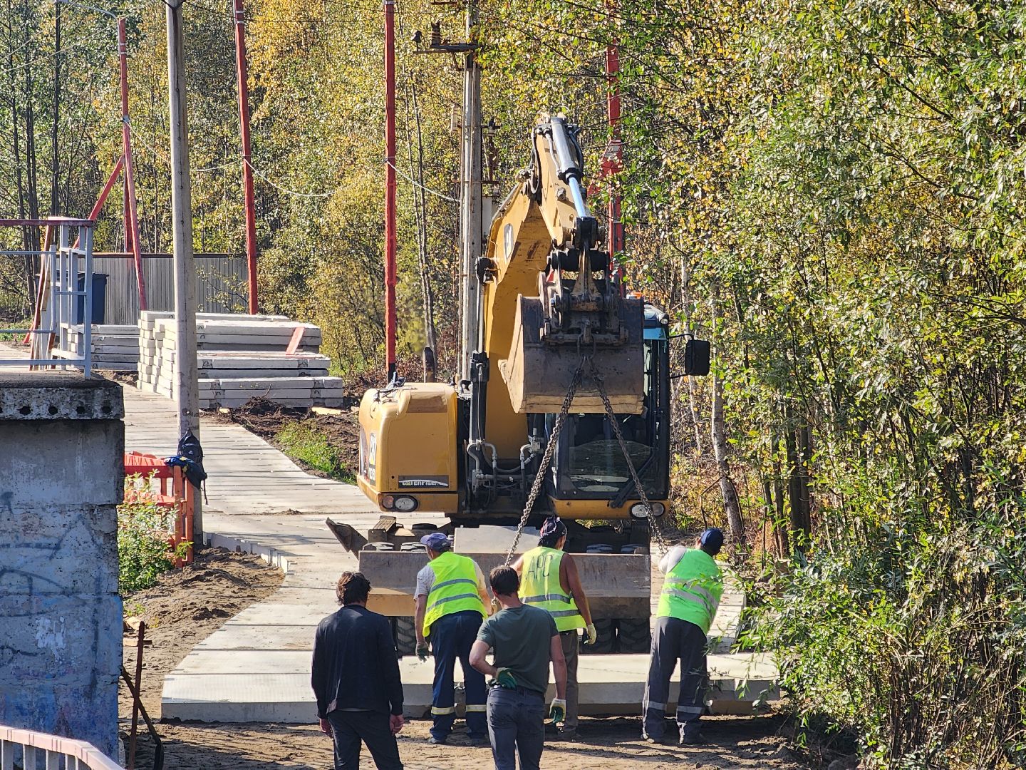 павловский посад, городского округ павловский посад, станция, железная дорога, ж/д, ремонт, транспорт,