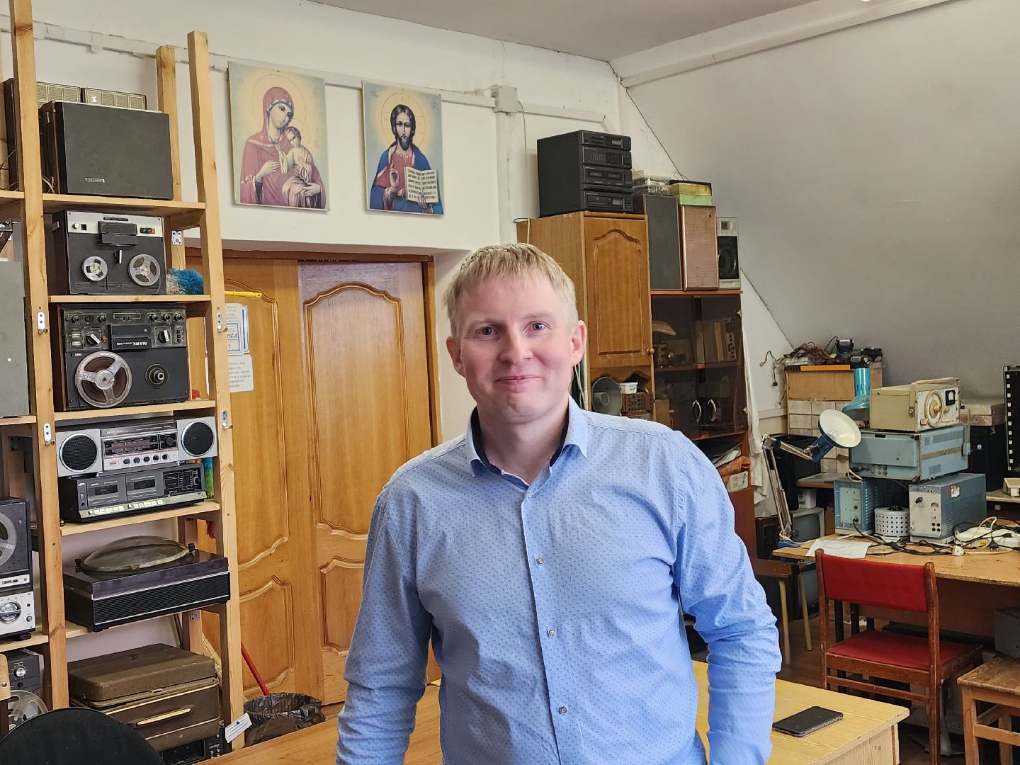 Пантелеимоновский приход, радиокружок, Подмарев, радиоэлектроника,