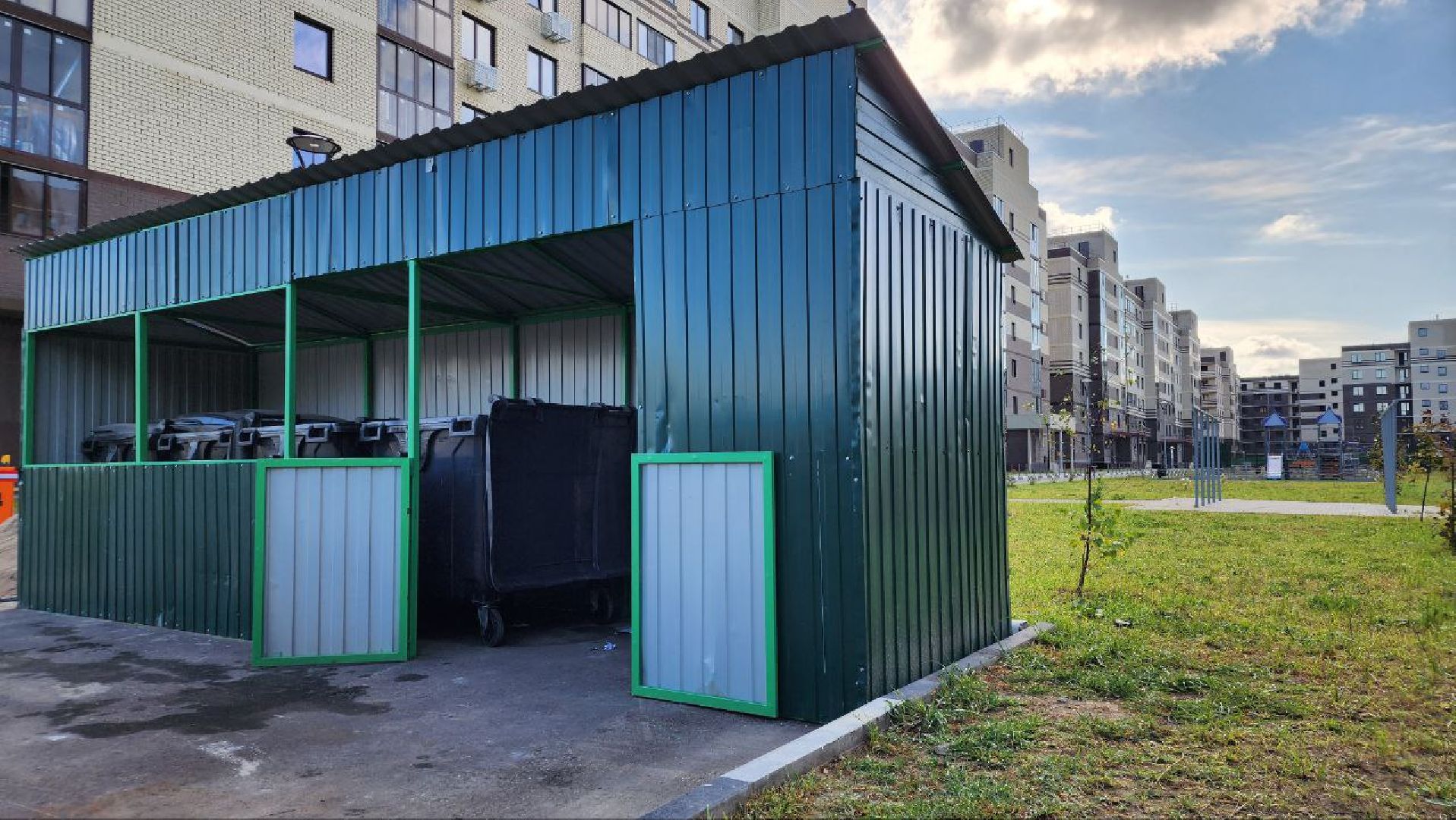 мусор, экология, контейнерная площадка, раздельный сбор мусора, Щелково,