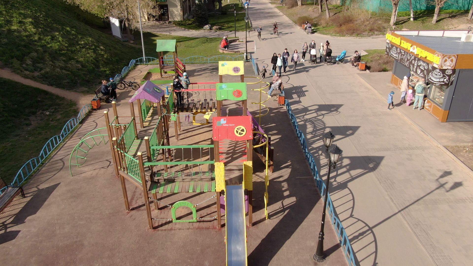 памятник, дмитров, кремль,видео с коптера,