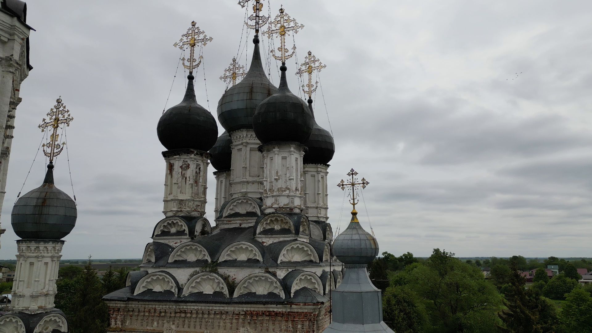 луховицы, корабль, орел,видео с коптера,