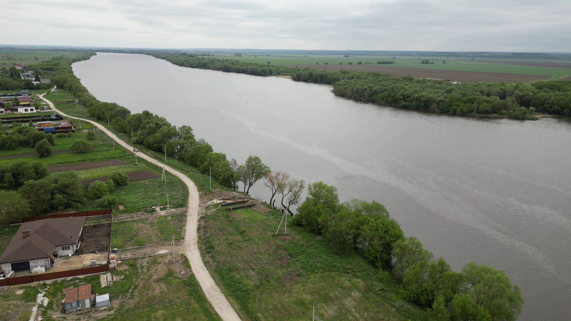 луховицы, корабль, орел,видео с коптера,