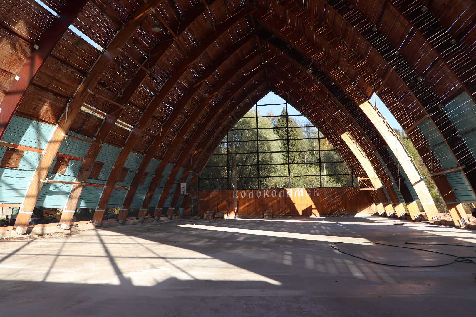 волоколамск, Гвардия, капитальный ремонт, Легендарный футбольный зал,