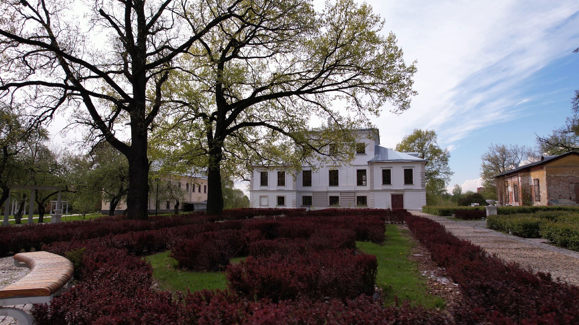 лажечников, воскресенск, усадьба,видео с коптера,