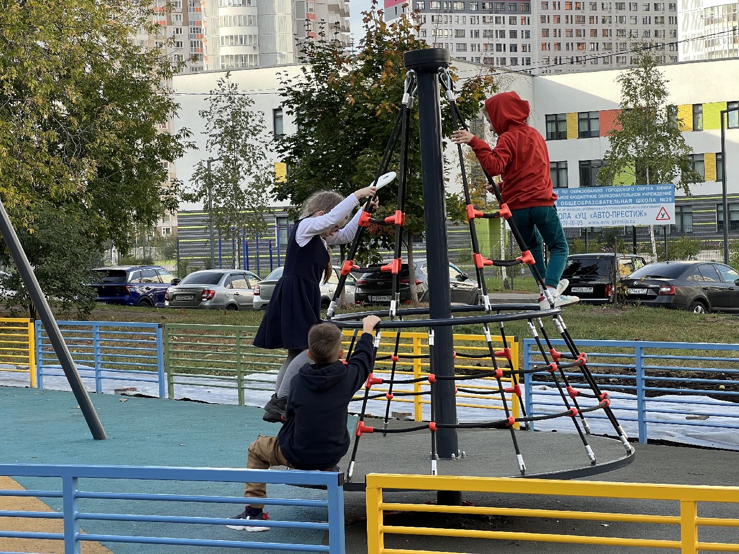 химки, благоустойство, детская игровая площадка, площадка губернатора,