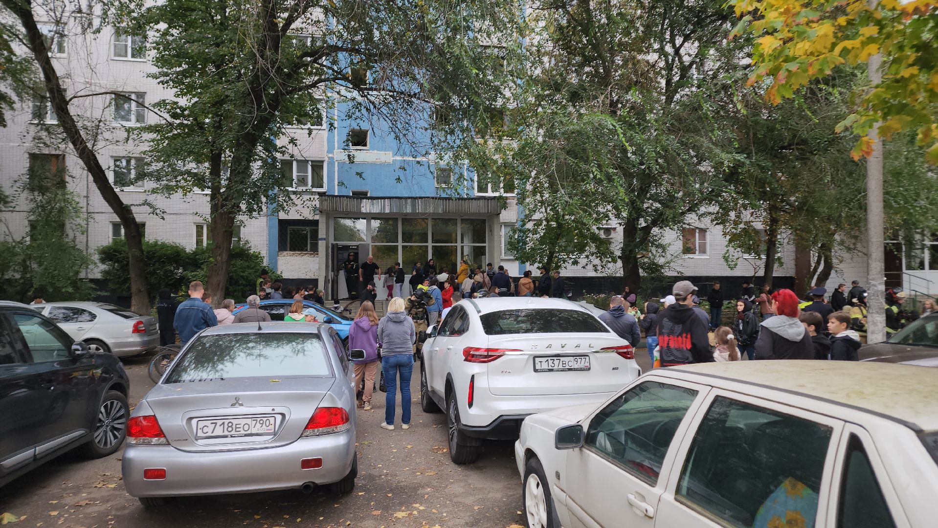 королёв, пожар, чп,