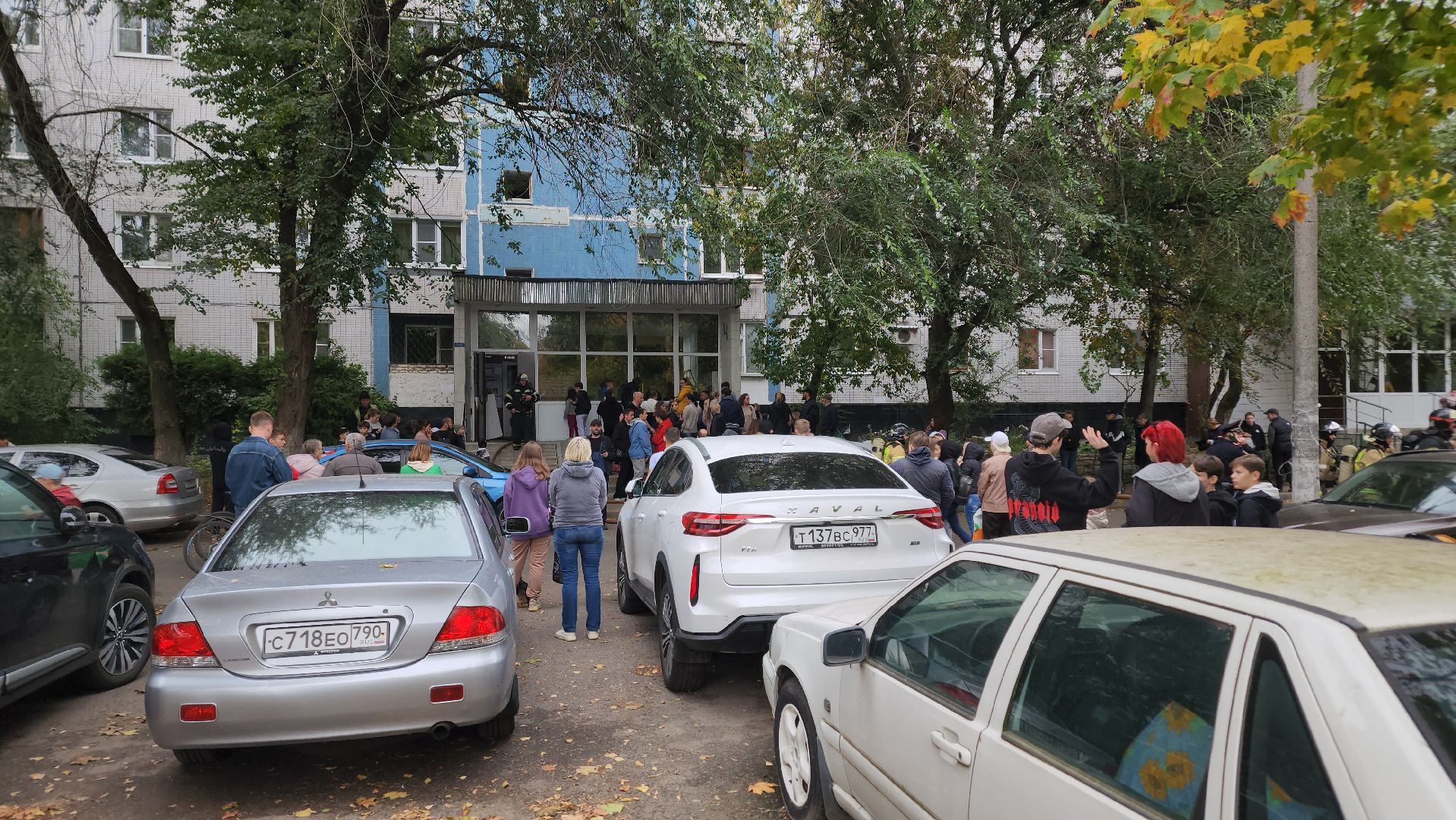 королёв, пожар, чп,