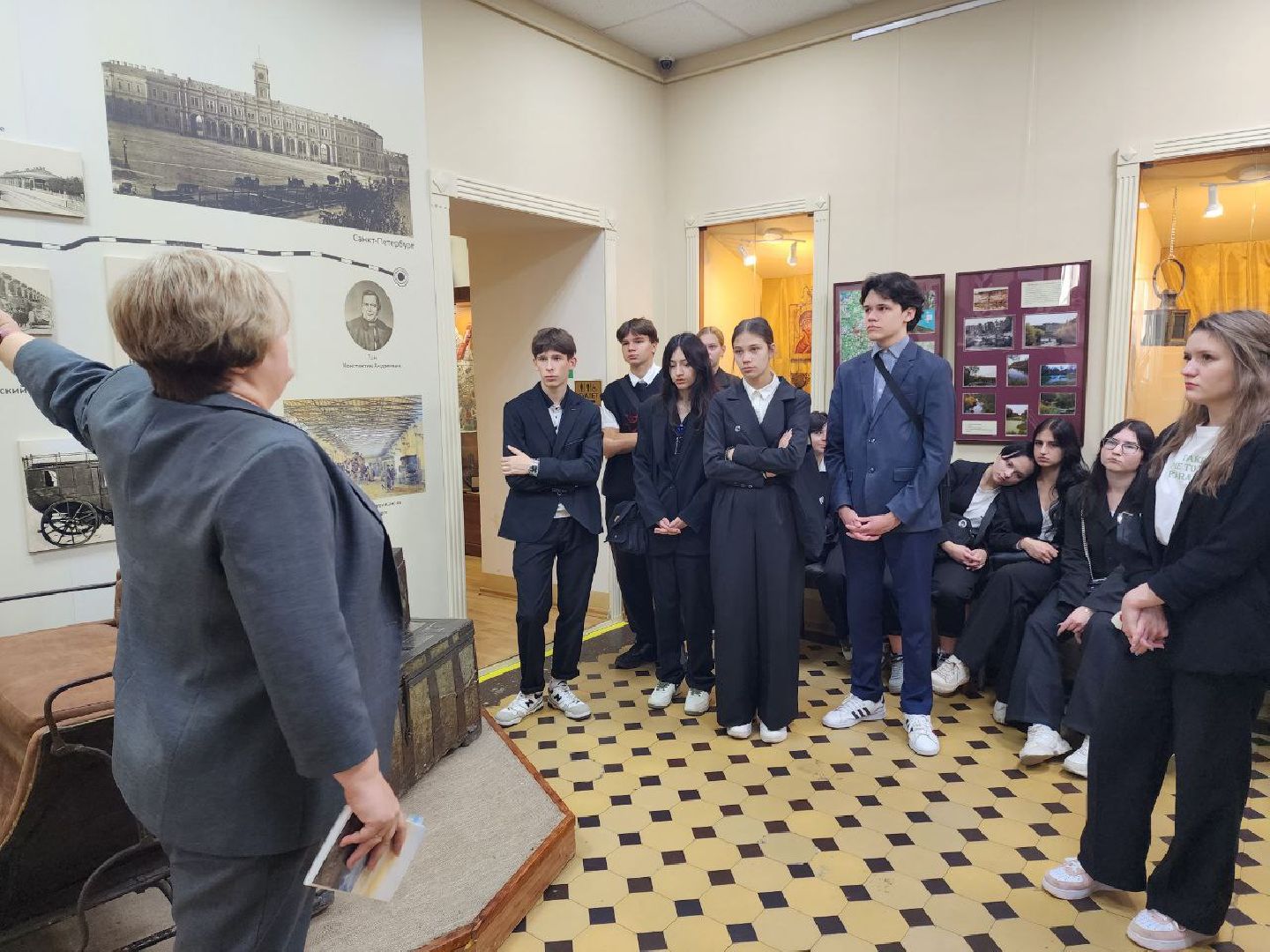 солнечногорск, экскурсия, путевой дворец, студенты, Колледж,