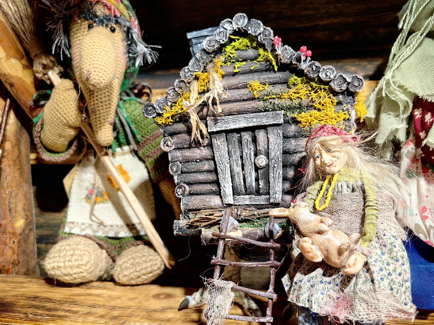 Баба-Яга, игрушки, сказки, ремесло, музей,