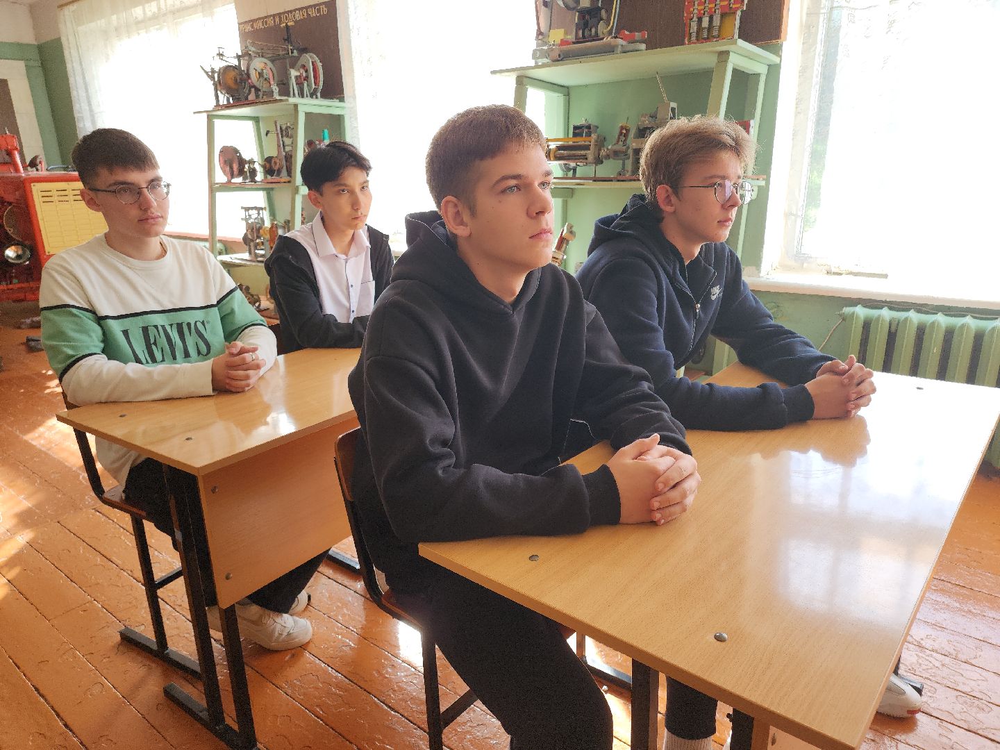 Кашира, тарасковская школа, трактор, беларус, производственное обучение, сельское хозяйство,