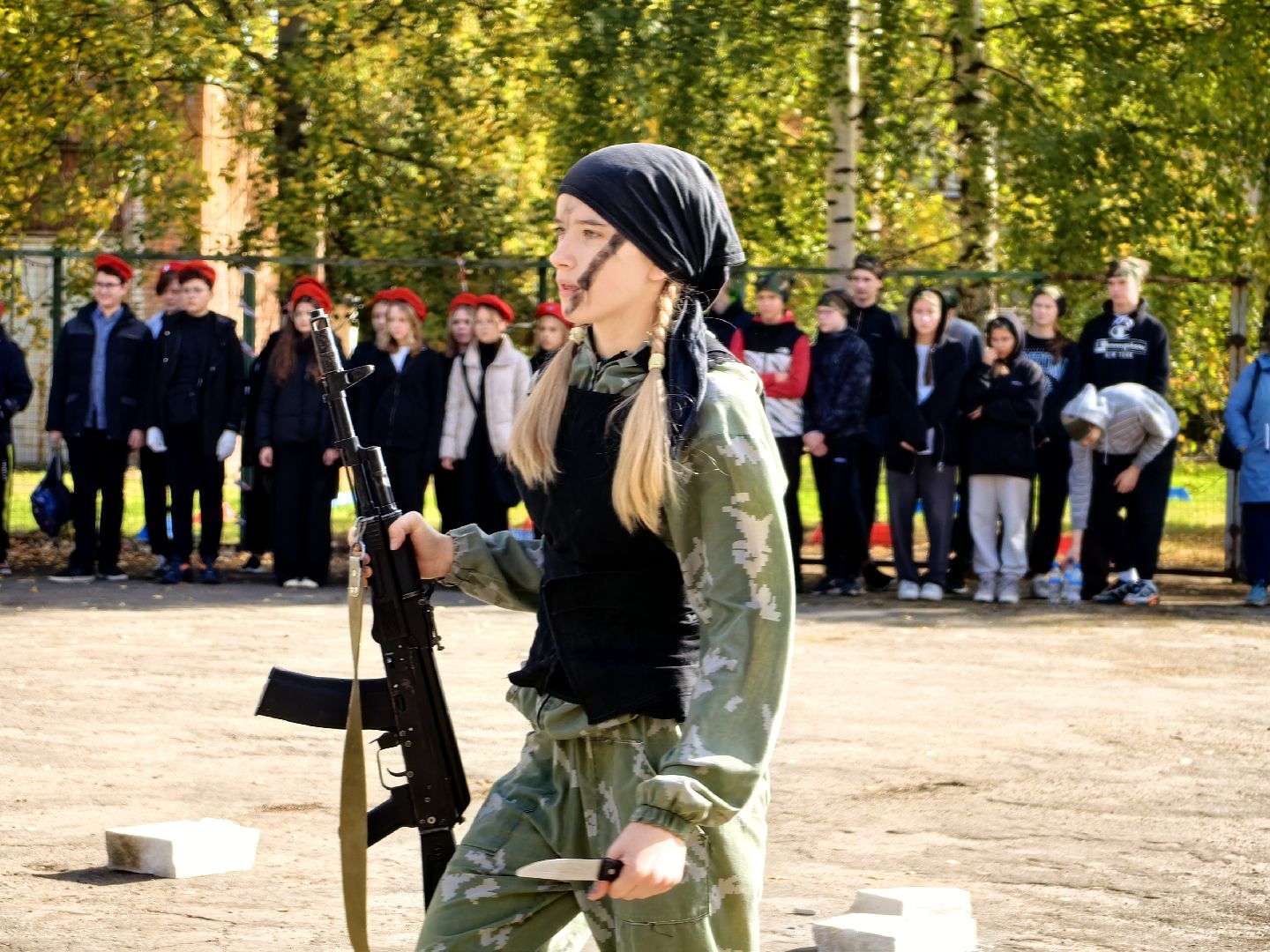 фестиваль, автомат, состязания, отряд, юнармия,