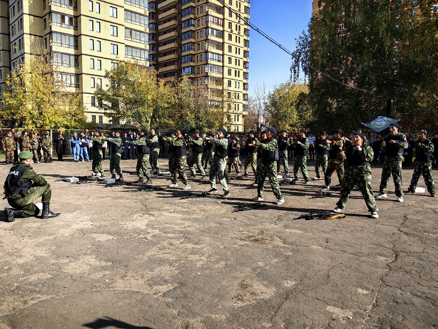 фестиваль, автомат, состязания, отряд, юнармия,