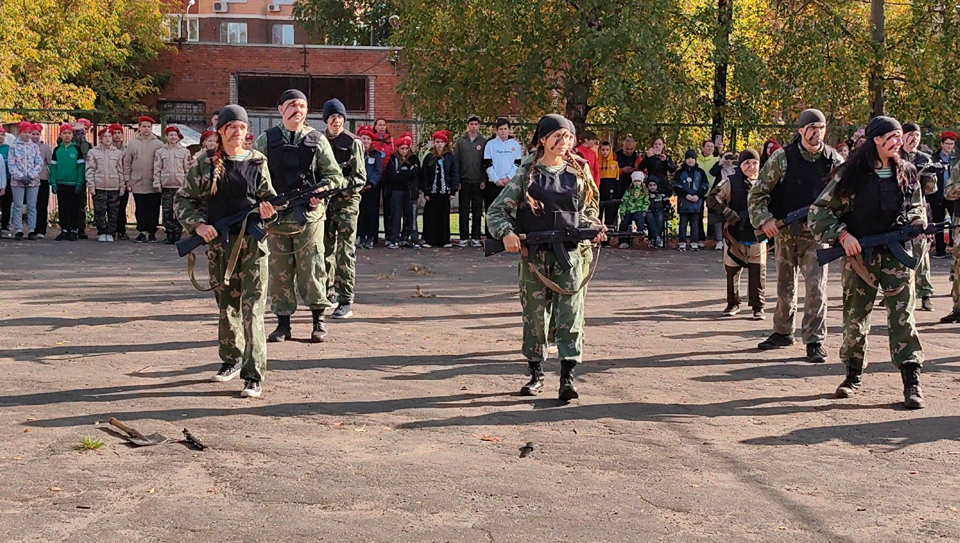 фестиваль, автомат, состязания, отряд, юнармия,