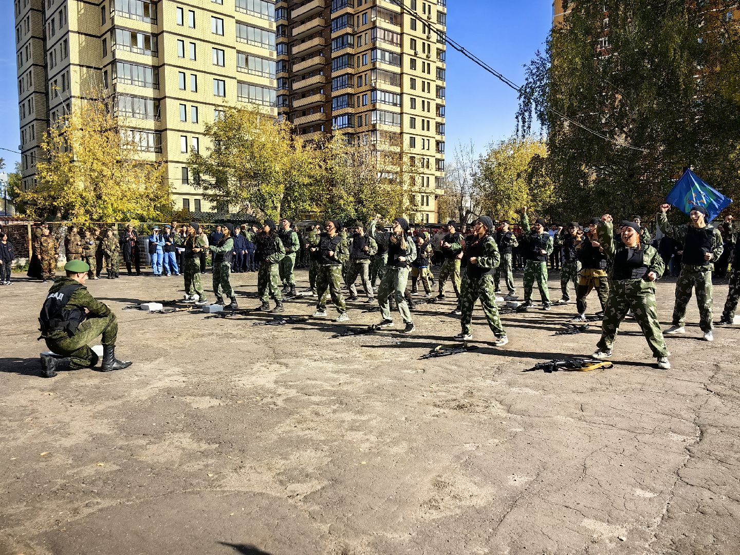 фестиваль, автомат, состязания, отряд, юнармия,