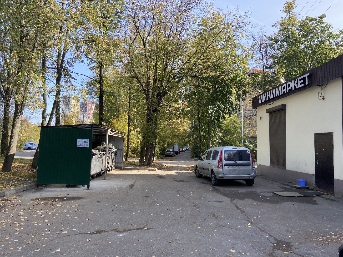 мусор, контейнерная площадка,