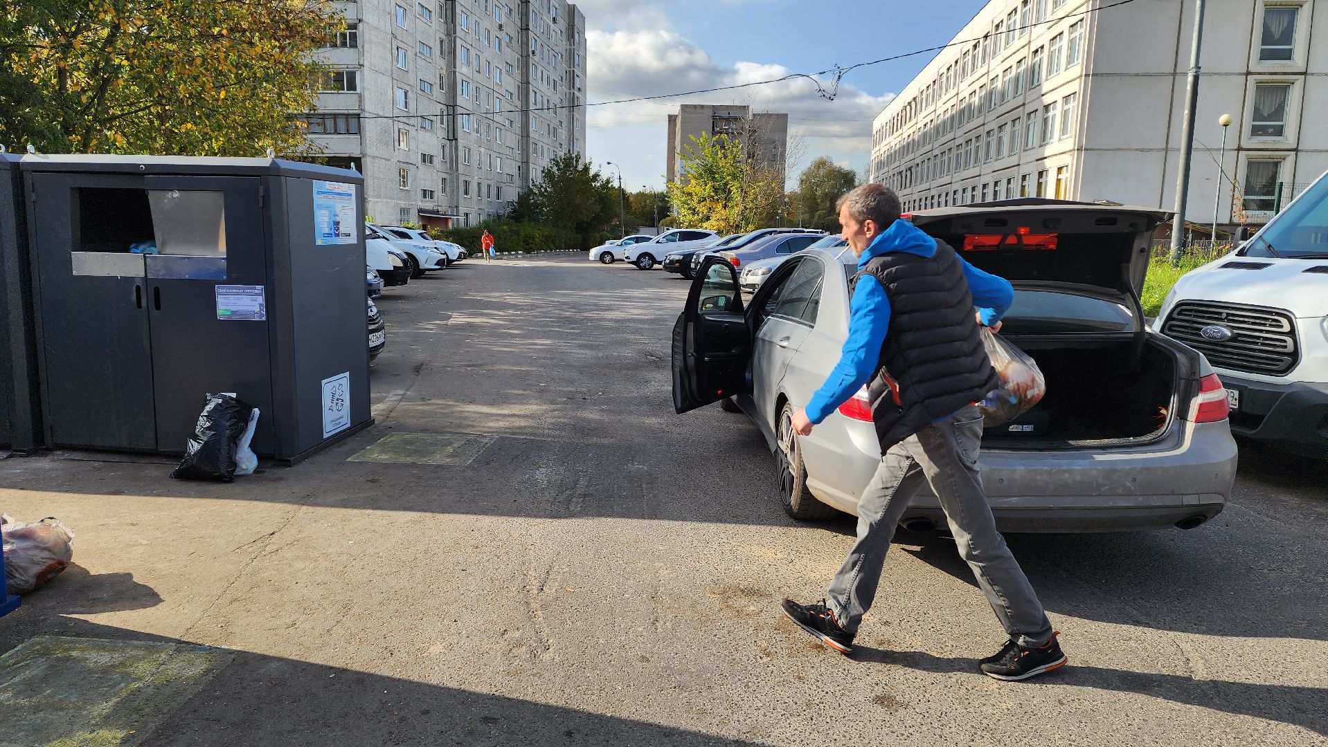 подмосковье, раздельный сбор мусора, благоустойство, добродел, городской округ пушкинский, ивантеевка, контейнерная площадка,