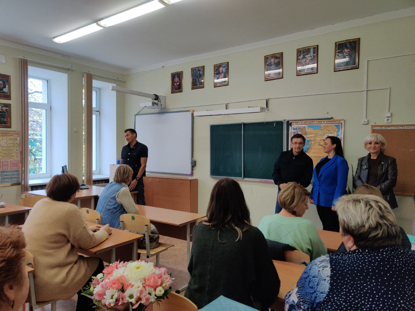 красноармейск, г.о. пушкинский, первая учительница, день учителя,