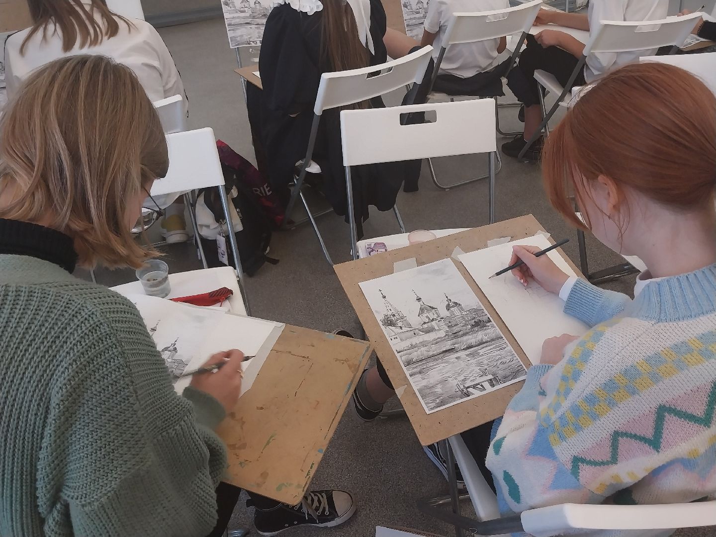 Коломна, выставка, мастер-класс, живопись,