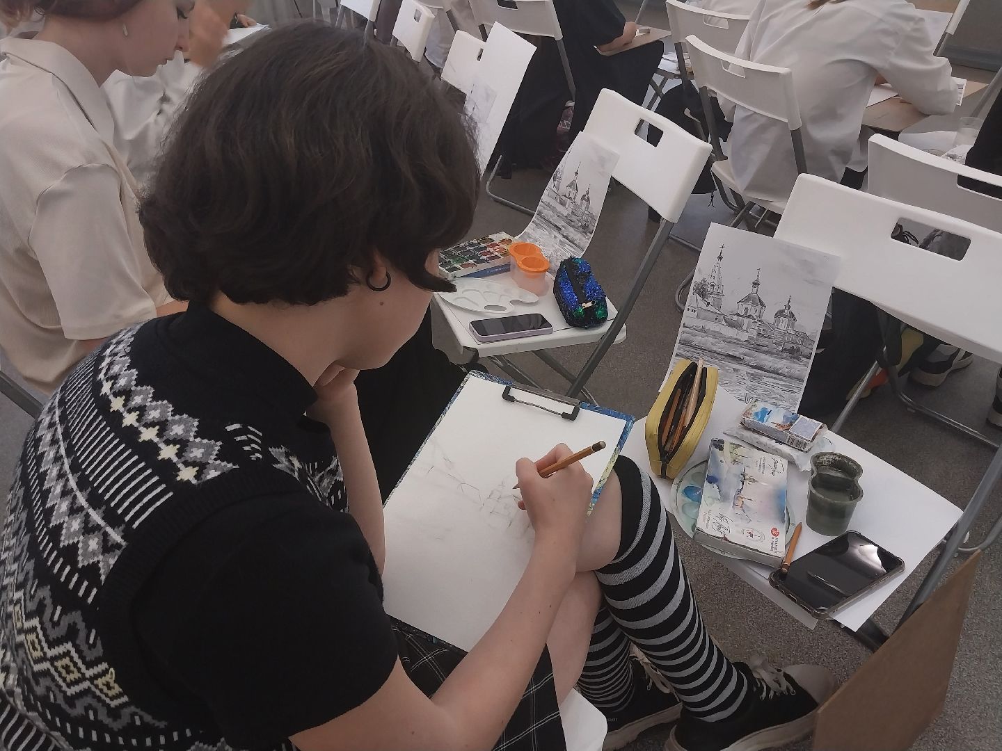 Коломна, выставка, мастер-класс, живопись,