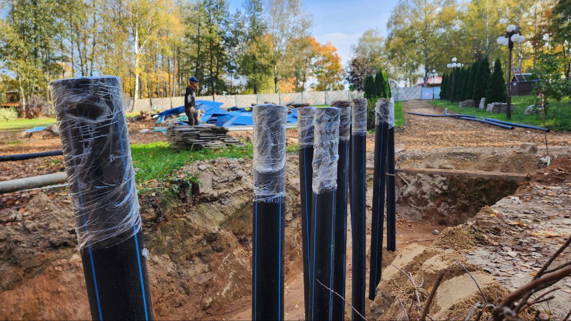 Дмитров, Парк Березовая роща, Минблаго,