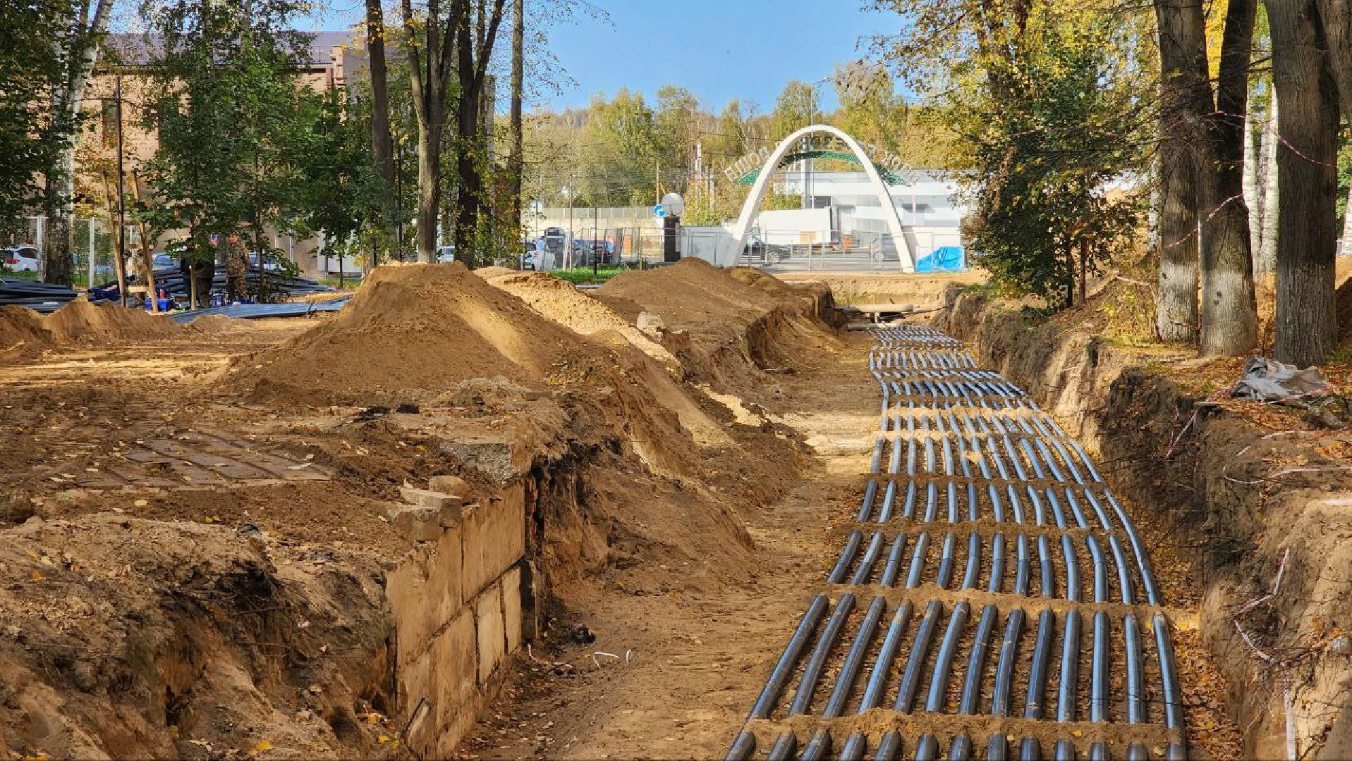 Дмитров, Парк Березовая роща, Минблаго,