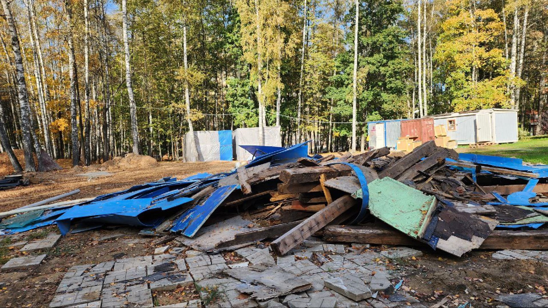 Дмитров, Парк Березовая роща, Минблаго,