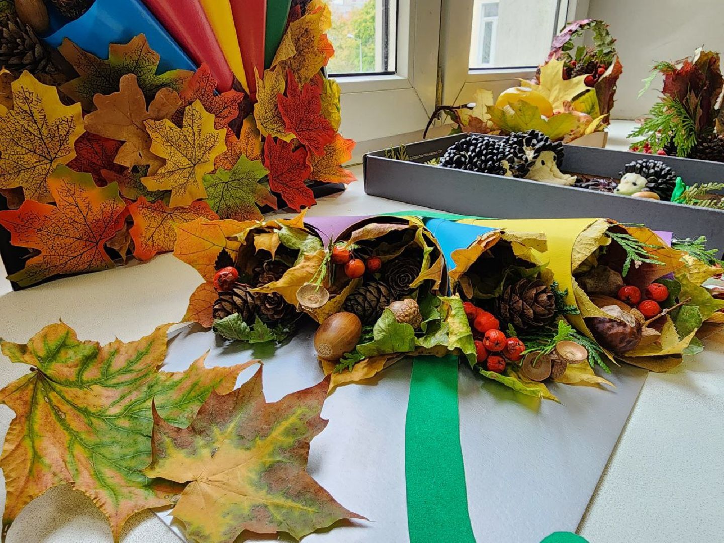 дети, творчество, осень, день учителя,