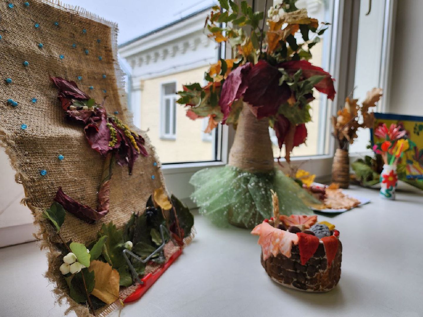 дети, творчество, осень, день учителя,