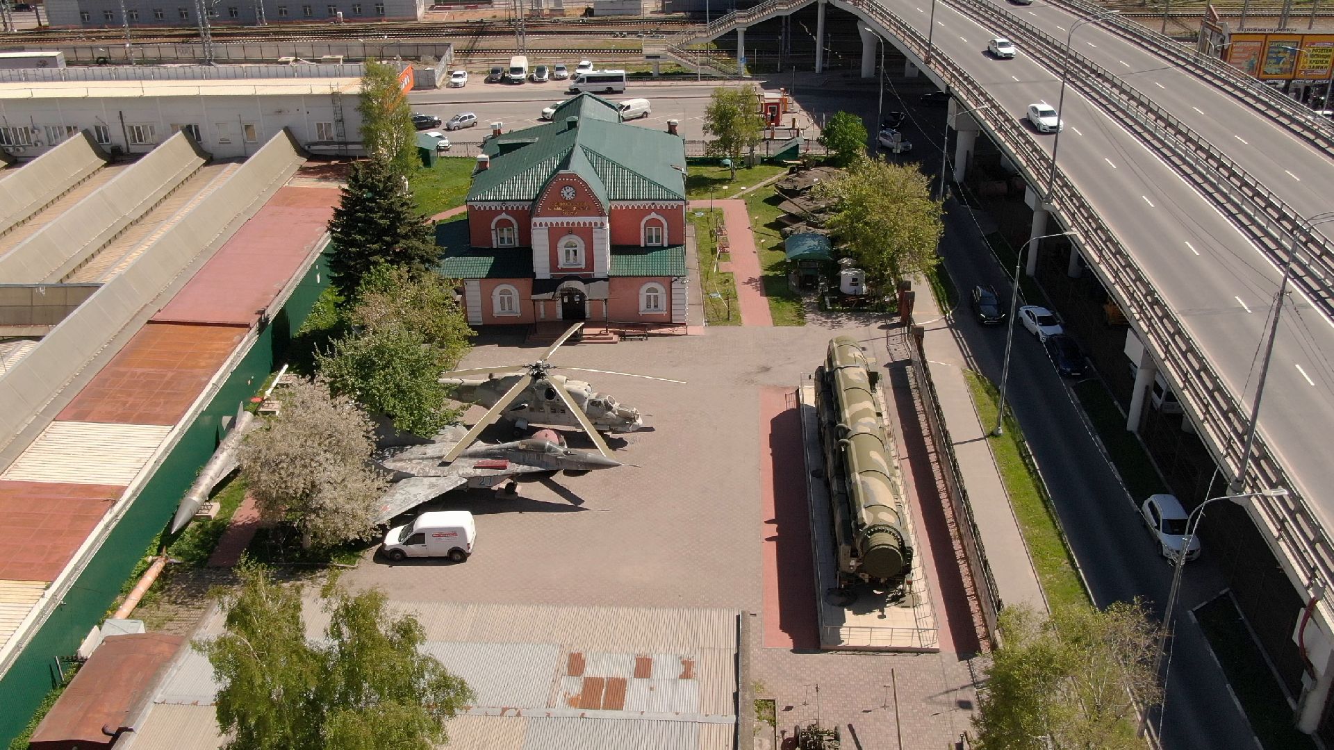 музей, одинцово,видео с коптера,