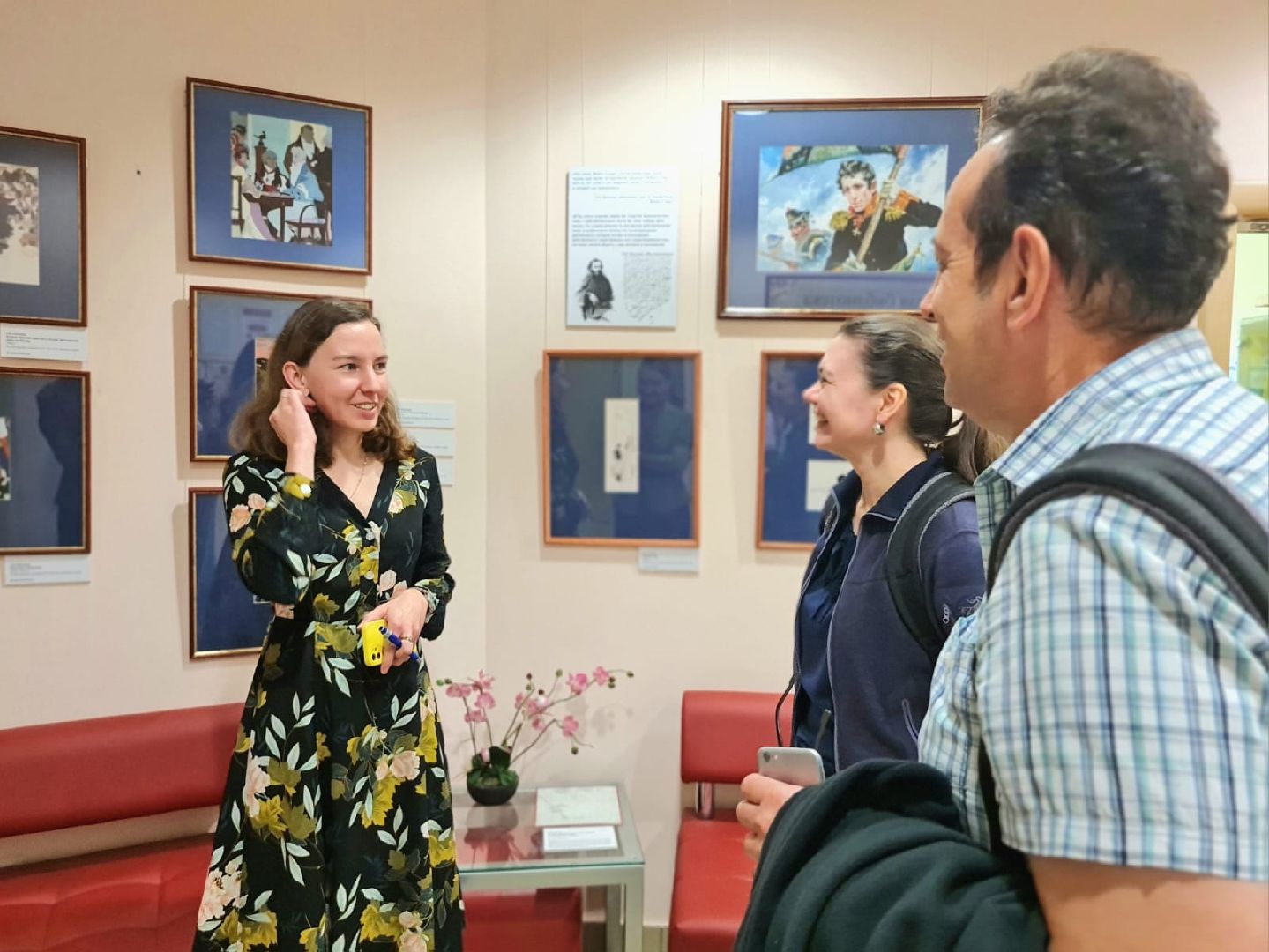 пушкино, библиотека, экскурсия, история,