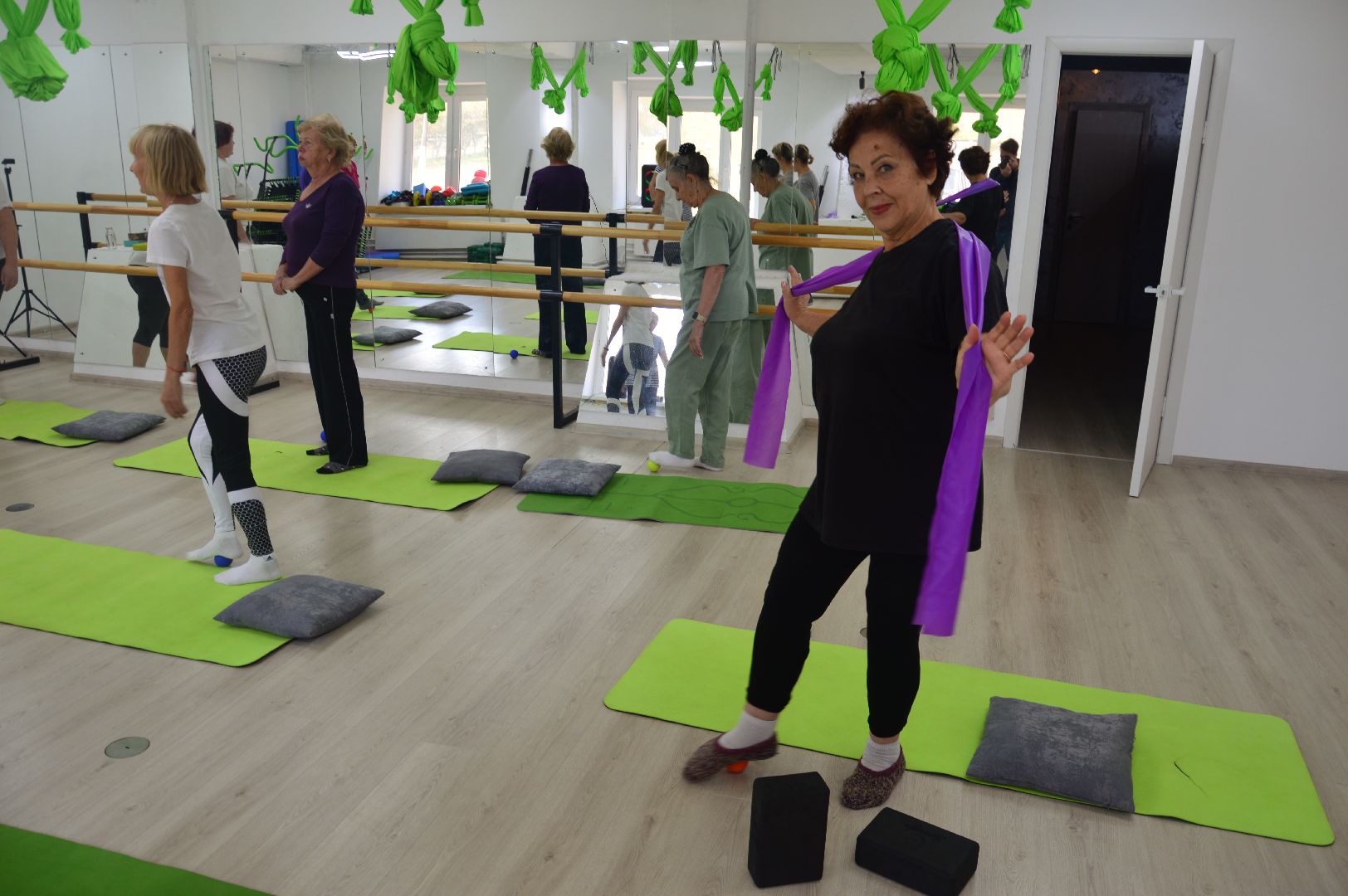 шатура, аэройога, акробатика, эробика, активное долголетие, спорт, спорт подмосковья,