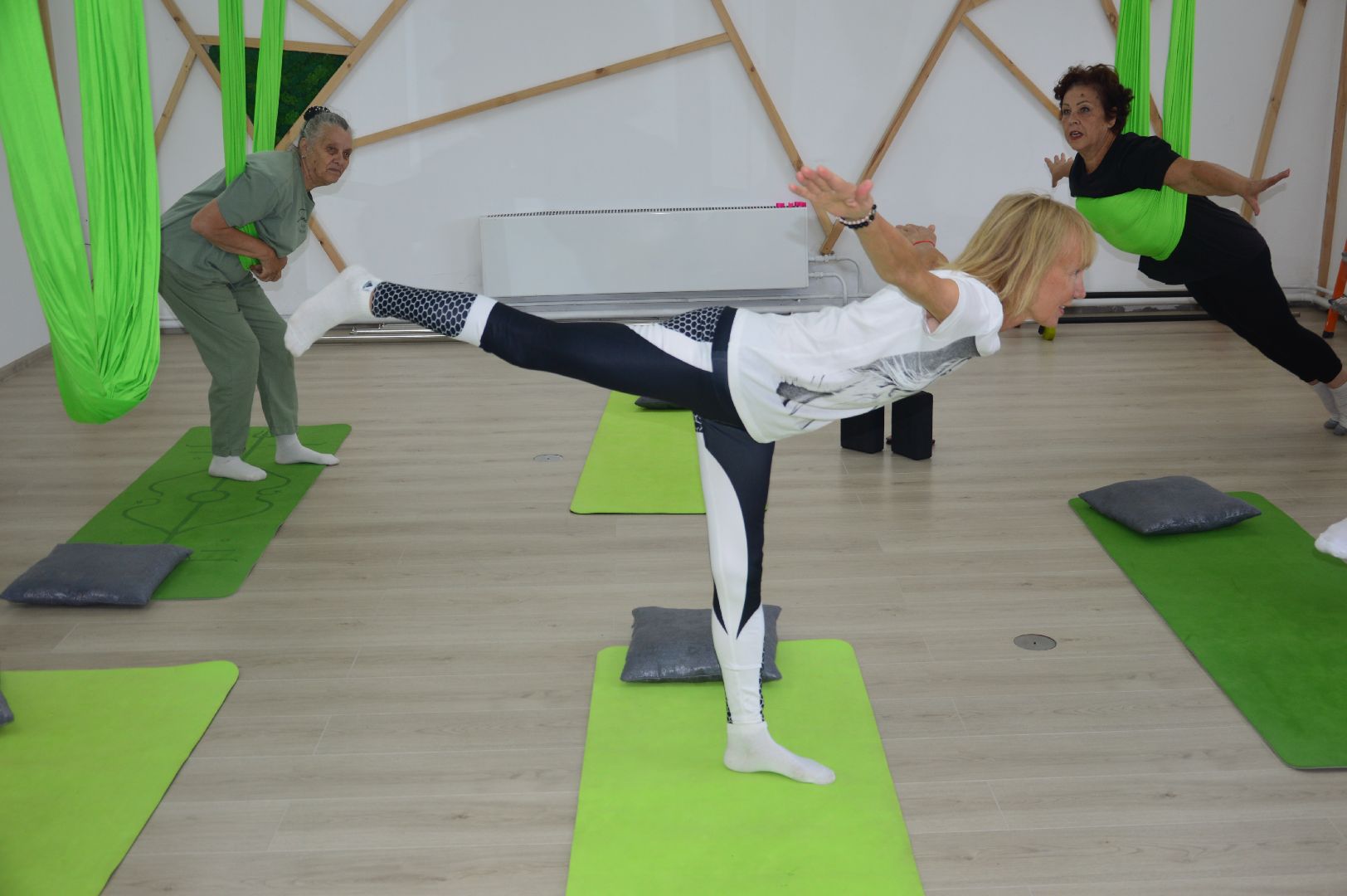 шатура, аэройога, акробатика, эробика, активное долголетие, спорт, спорт подмосковья,