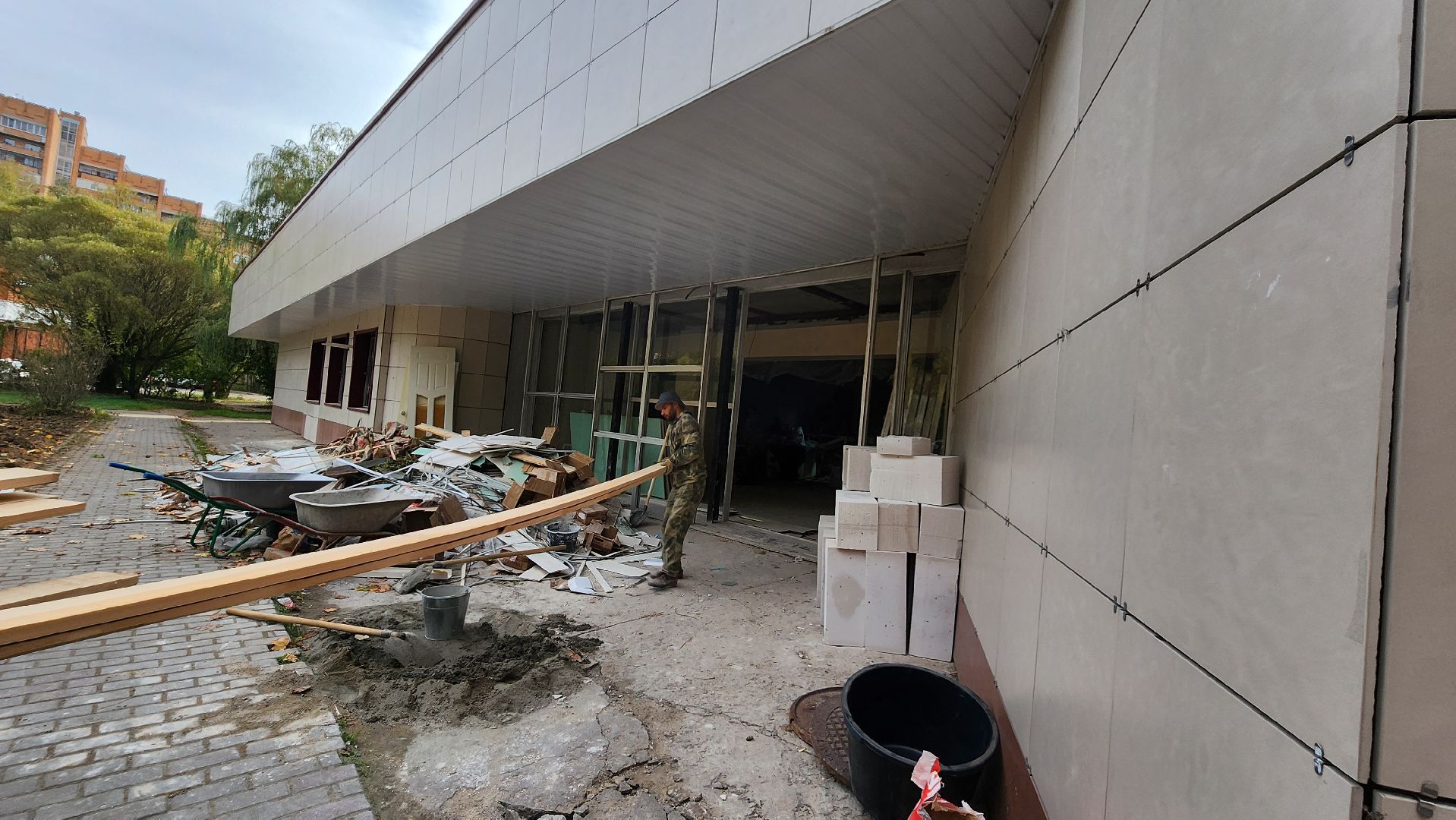 молодежь, молодежный центр, ремонт, Протвино, ЦМИ,