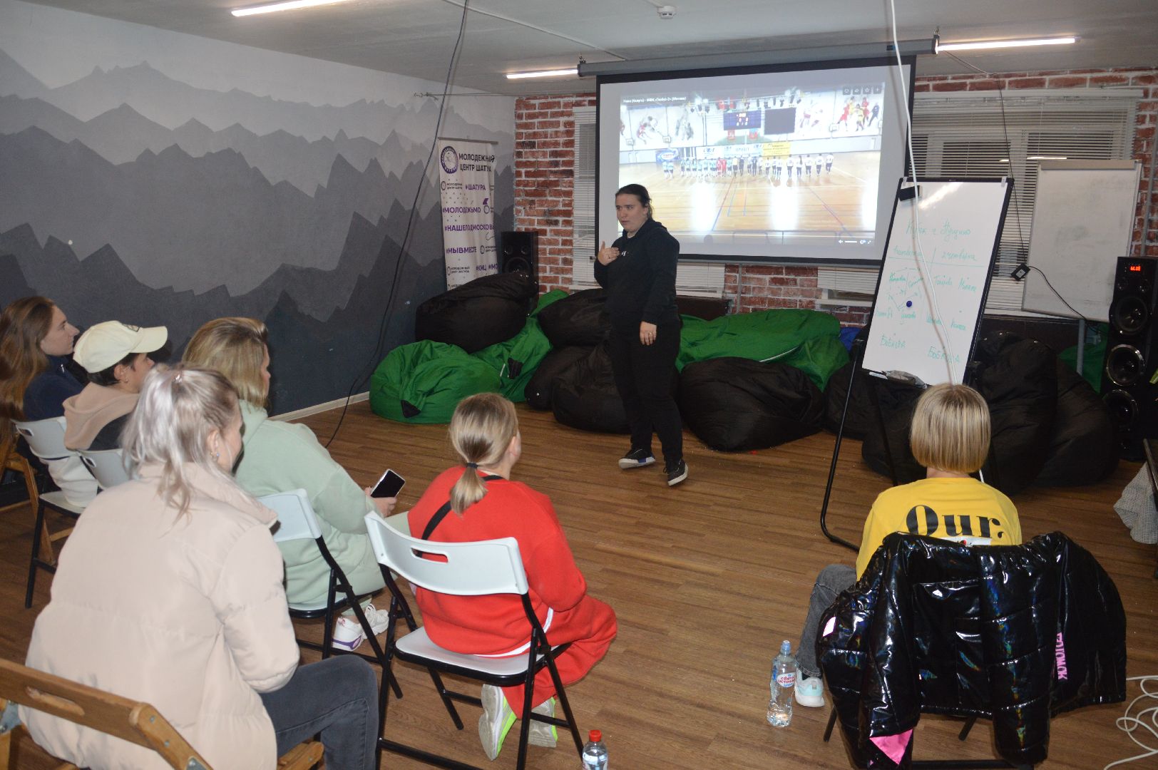 женский футбол, шатура, тренировка, молодежный центр, футбольная команда,