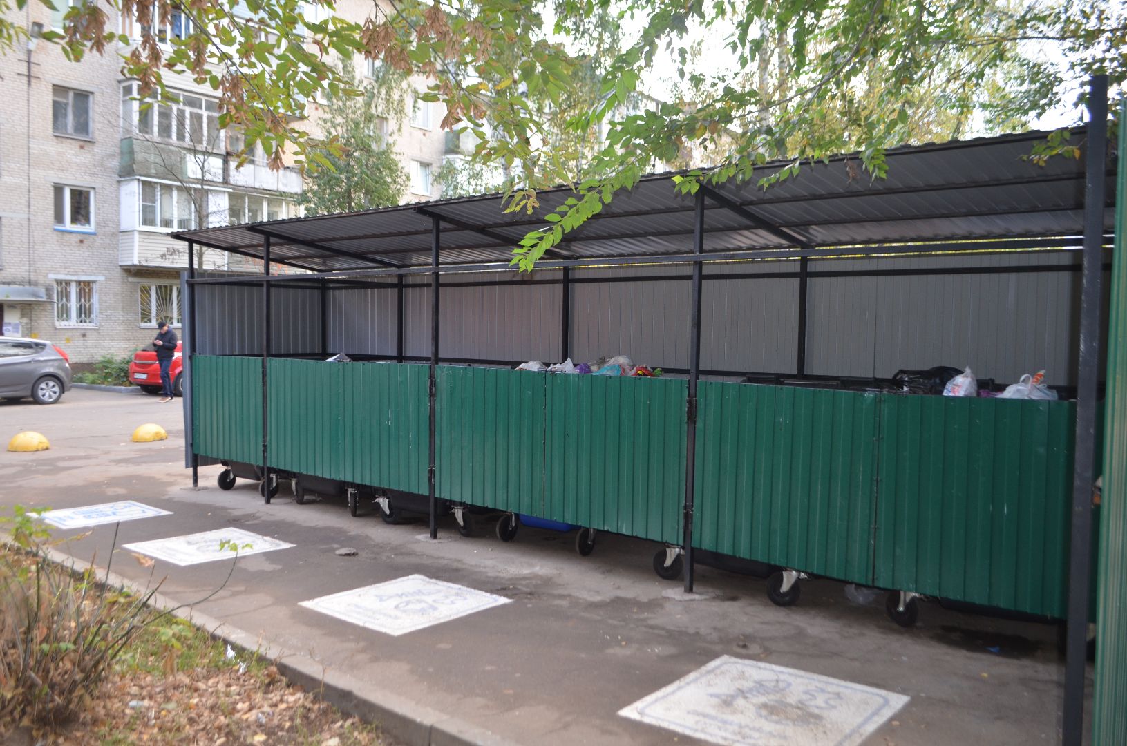 люберцы, контейнерная площадка, бытовые отходы,