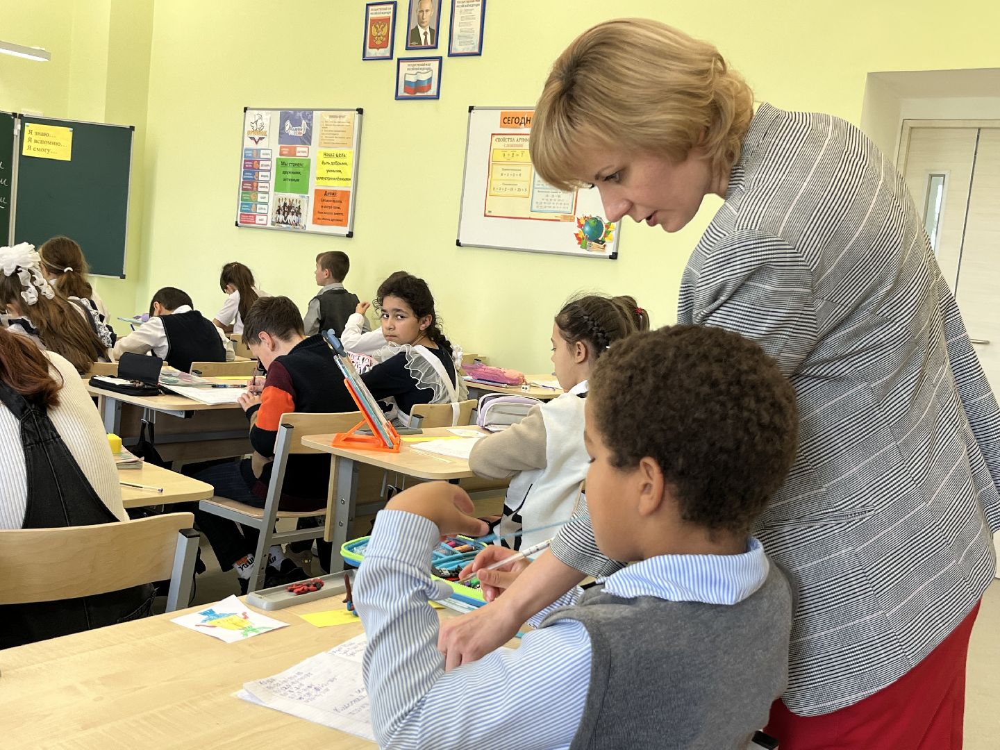 Верея, школа, День учителя, Наро-Фоминский городской округ, образование подмосковья,