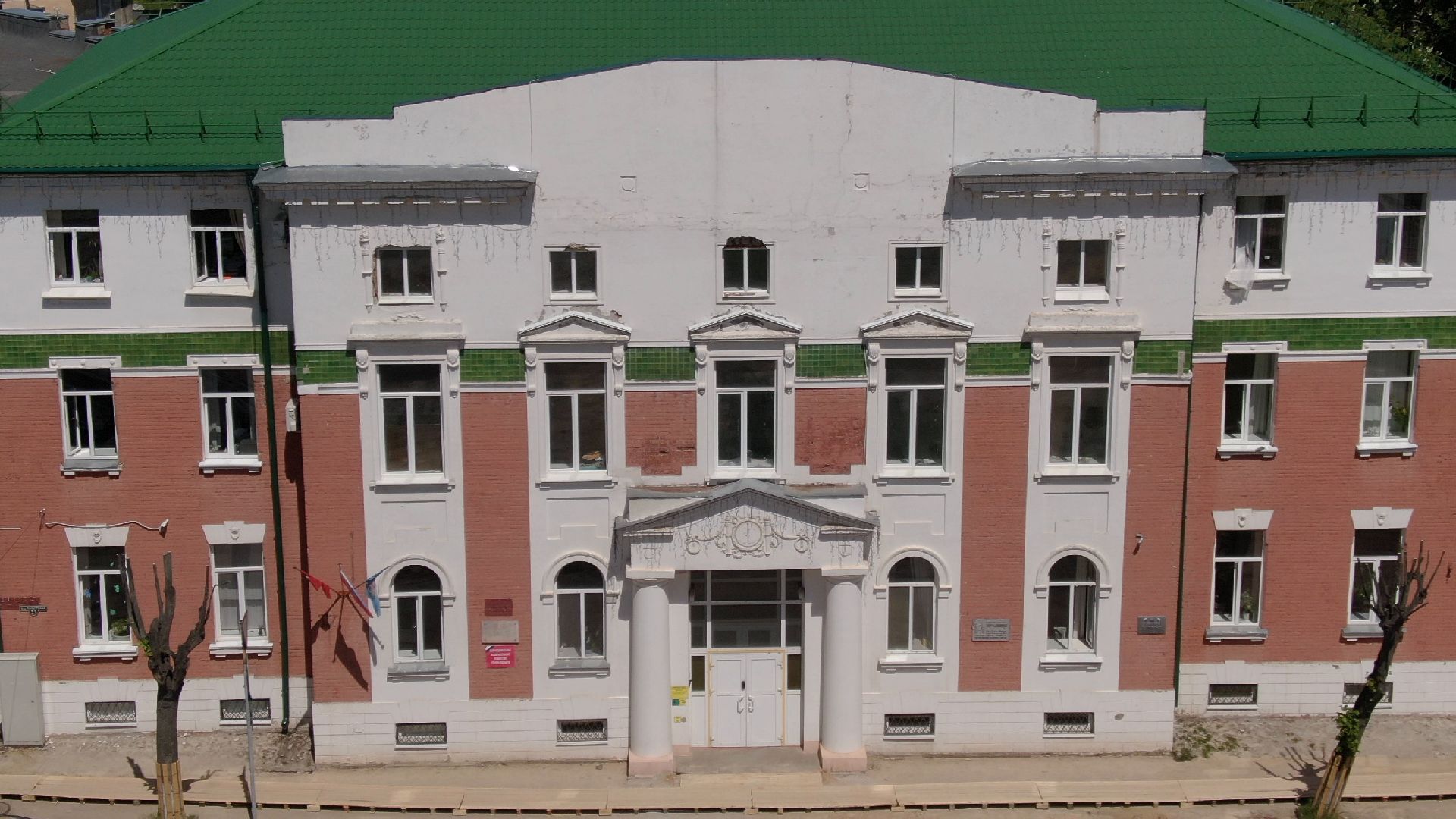 Зарайск, культура, архитектура,видео с коптера,