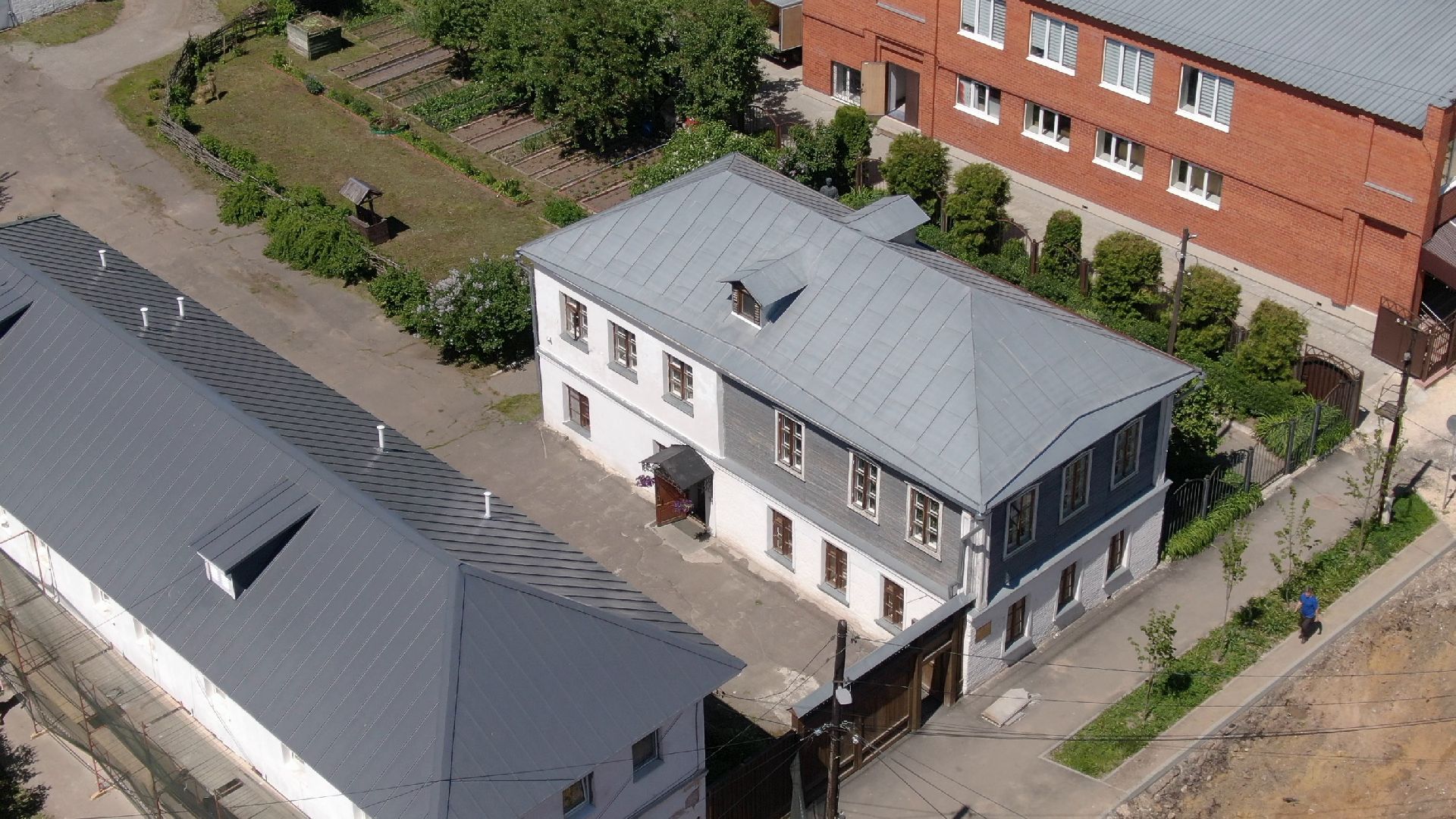 Зарайск, культура, архитектура,видео с коптера,