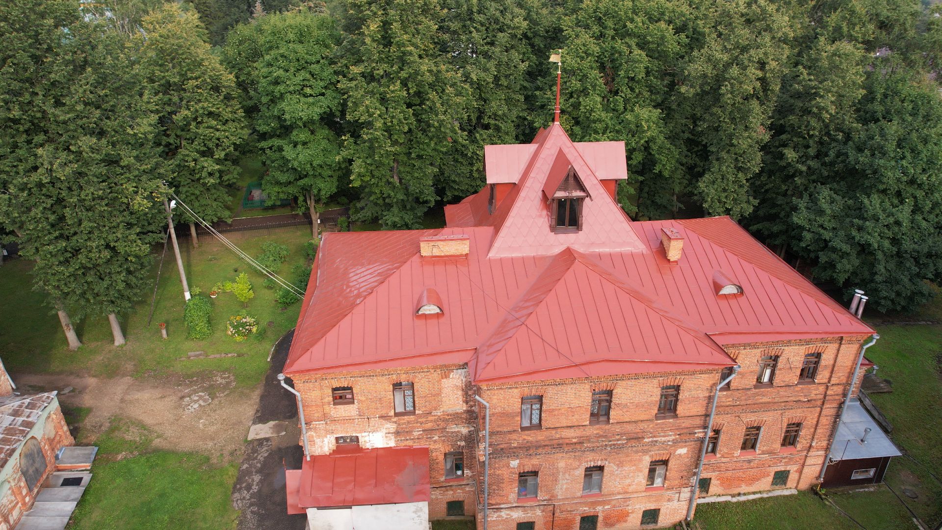 монастырь, архитектура, яхрома,видео с коптера,