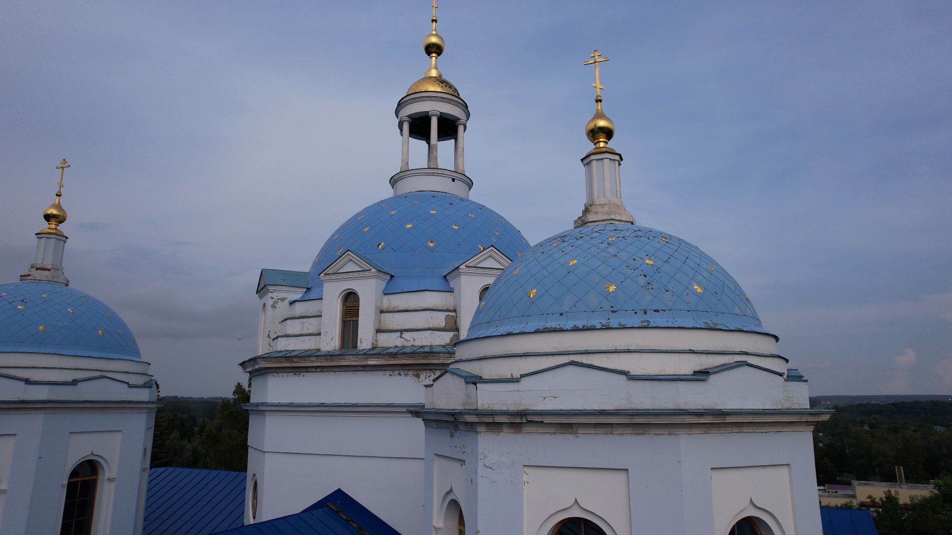 монастырь, архитектура, яхрома,видео с коптера,