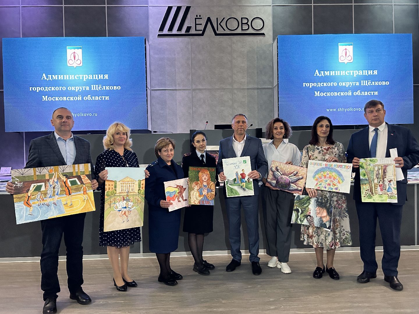 дети, конкурс, рисунки, щёлково,